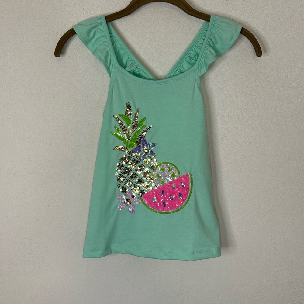 Girls NWT Issac Mizrahi tank top Medium 7/8